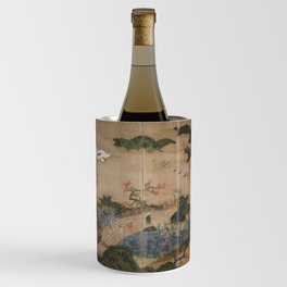 Kano Hideyori - Maple Viewers (1500s) Wine Chiller