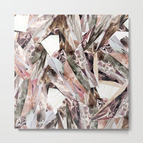 Arnsdorf SS11 Crystal Pattern Metal Print