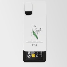 May Birth Flower | Lily Of The Valley Android Card Case
