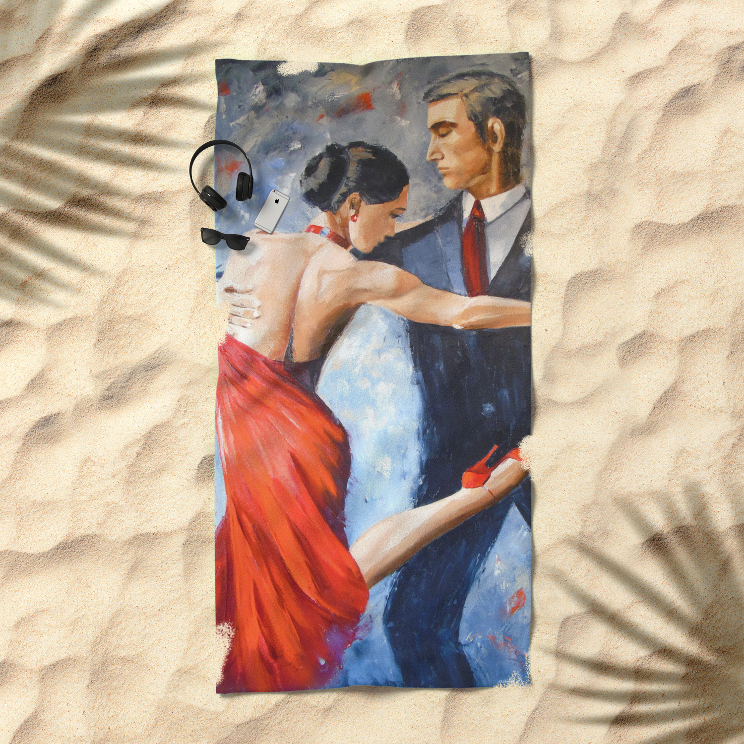 Argentine Tango Beach Towel By Olhadarchuk Society6