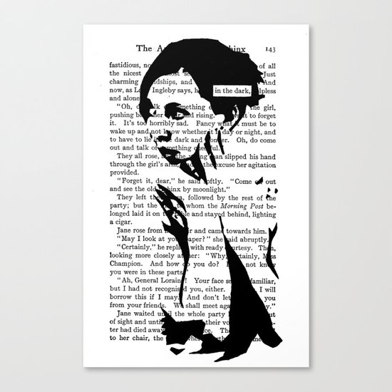 In the Dark Canvas Print