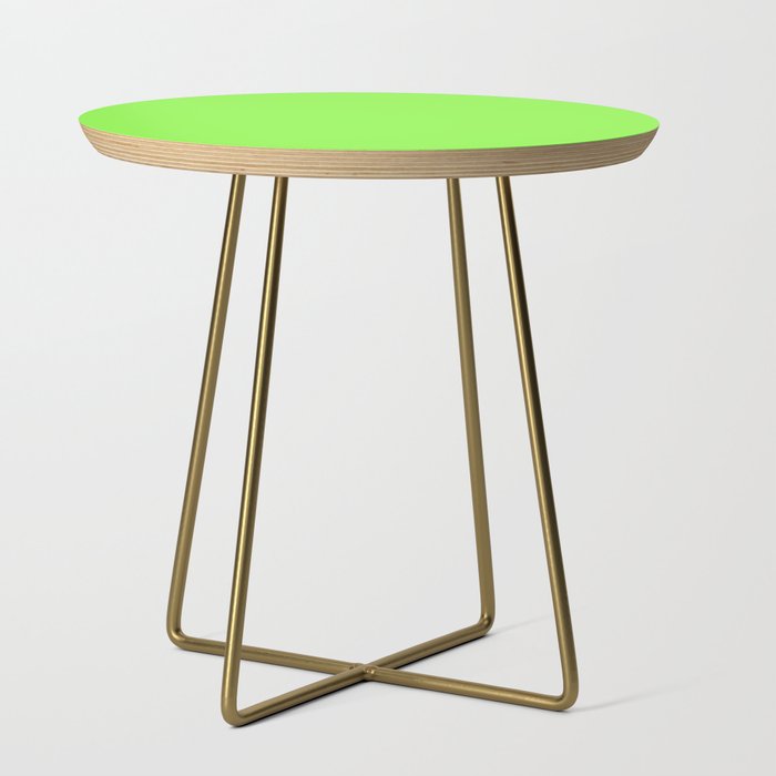 Electric Lime Side Table