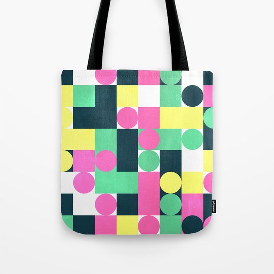 circle square Tote Bag