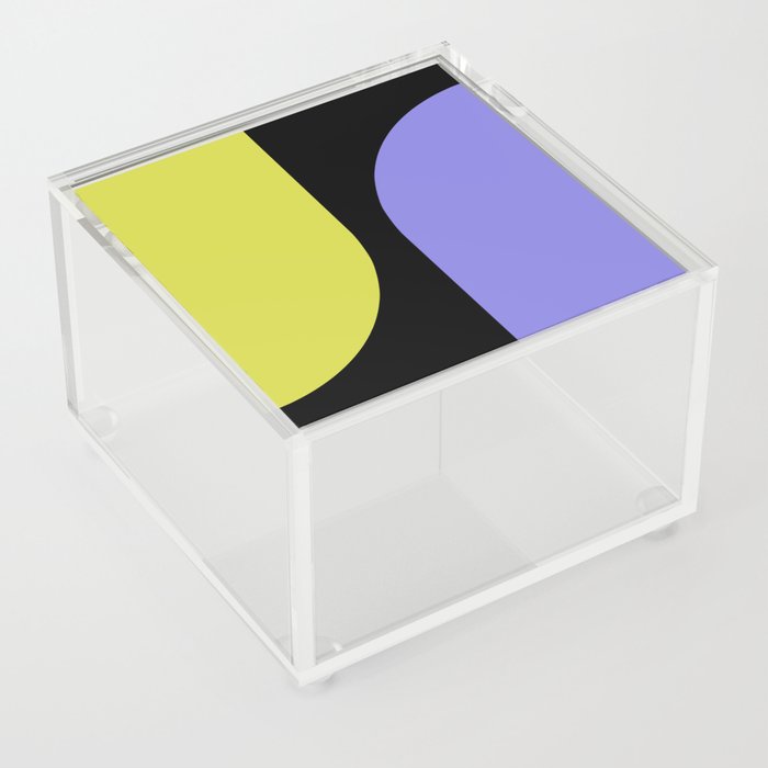 Modern Minimal Arch Abstract LVII Acrylic Box