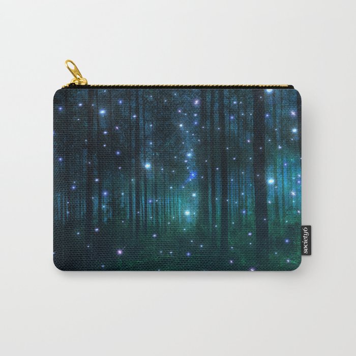 Glowing Space Woods Carry-All Pouch