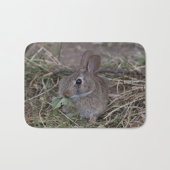 Tiny Garden Bunny Bath Mat