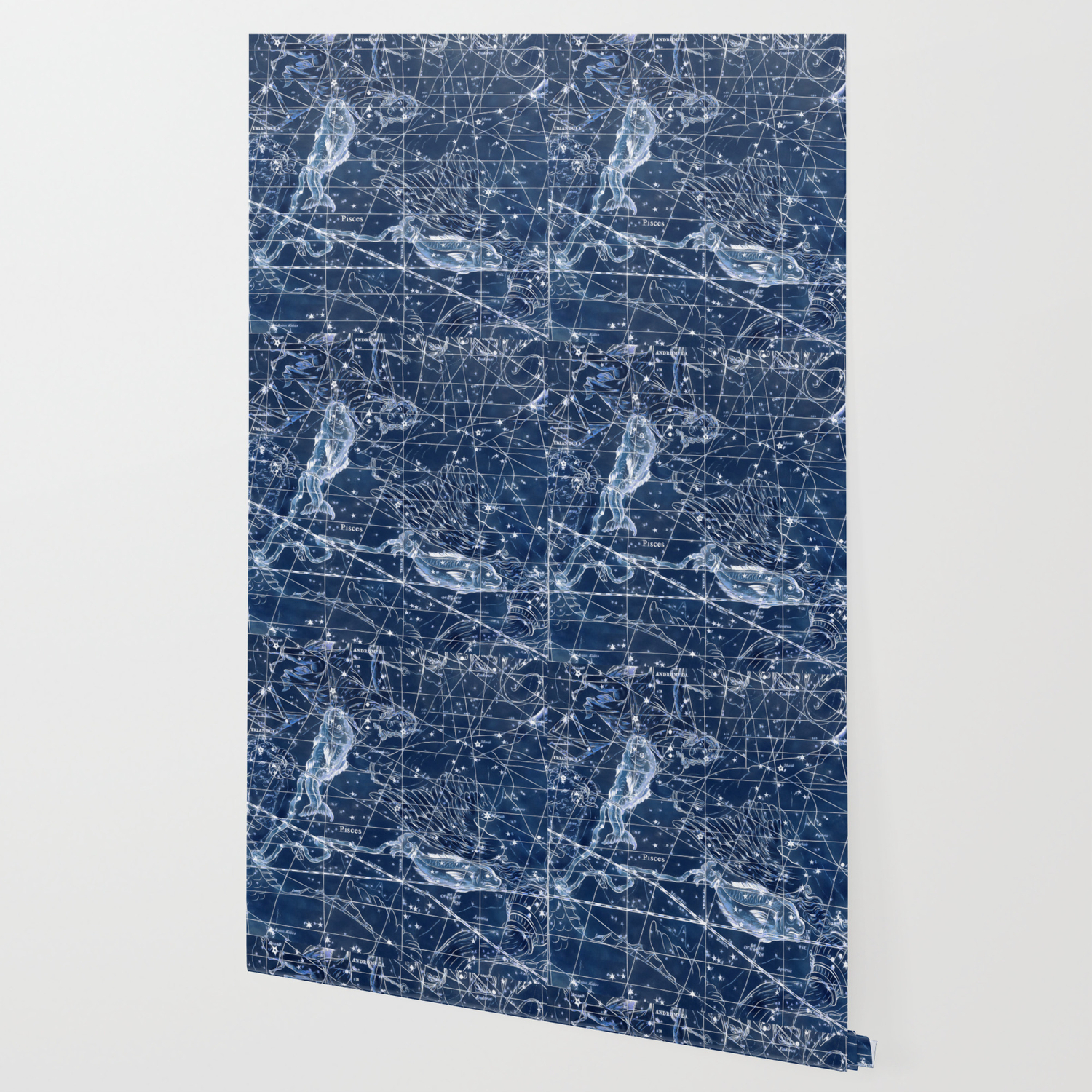 Pisces Sky Star Map Wallpaper By Catyarte Society6