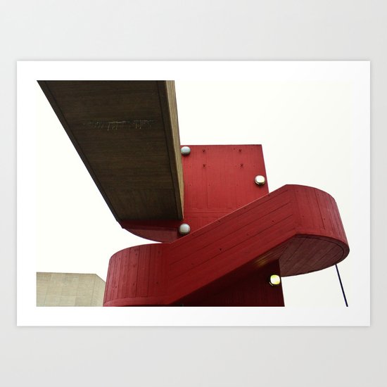Big Red Art Print