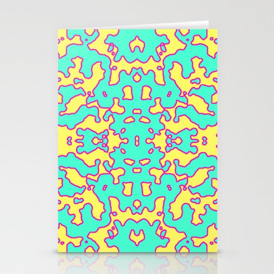 Electric Pattern Stationery Cards