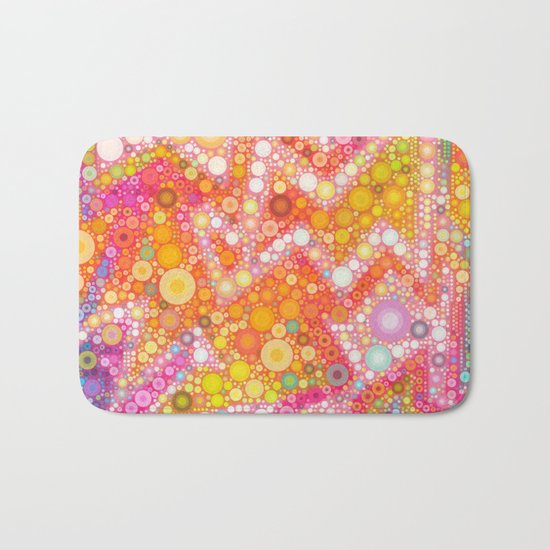 Sunshine Bubbles Bath Mat
