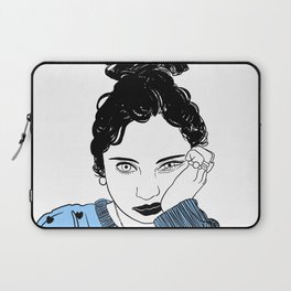 Bored Girl Laptop Sleeve