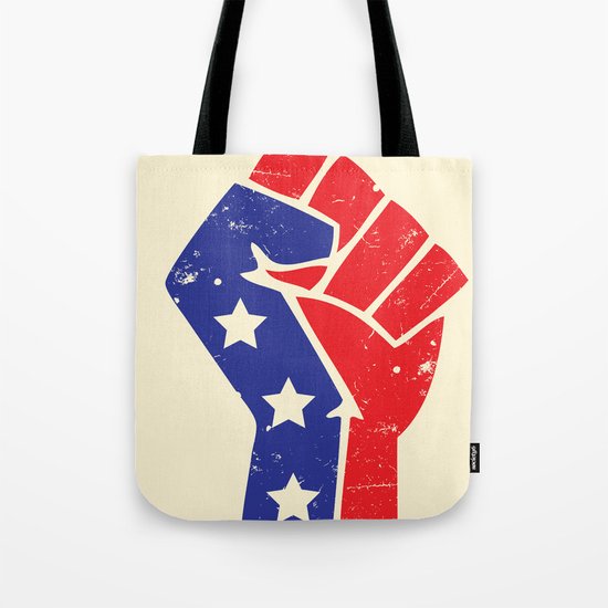 Revoltion Party Fist Tote Bag