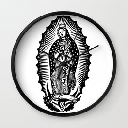 Download Virgin Mary Wall Clocks For Any Decor Style Society6