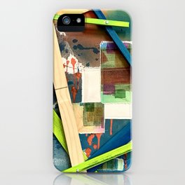 Canvas and Wood iPhone Case
