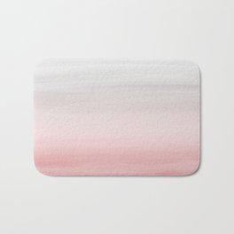 Touching Blush Gray Watercolor Abstract #1 #painting #decor #art #society6 Badematte