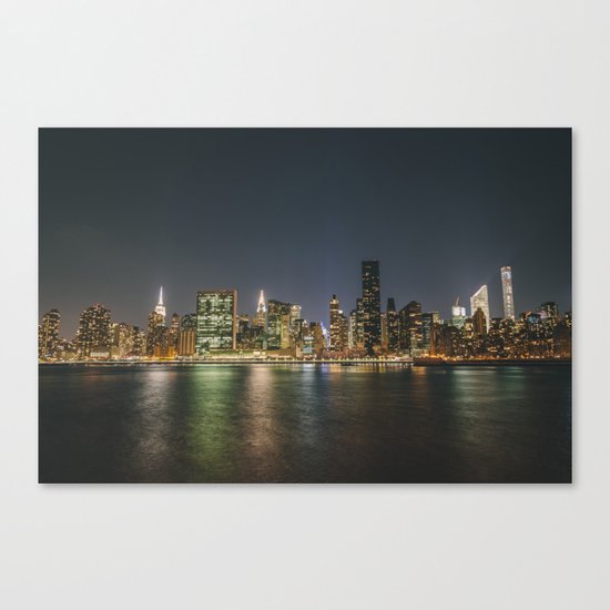 The City That Never Sleeps Canvas Print