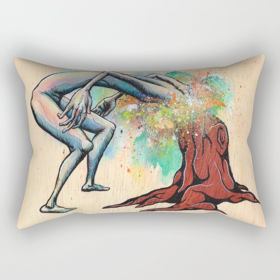 Ingrown Rectangular Pillow