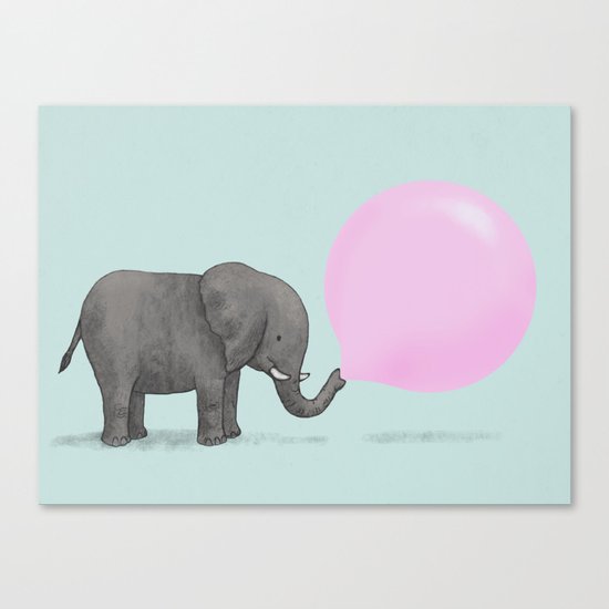 Jumbo Bubble Canvas Print