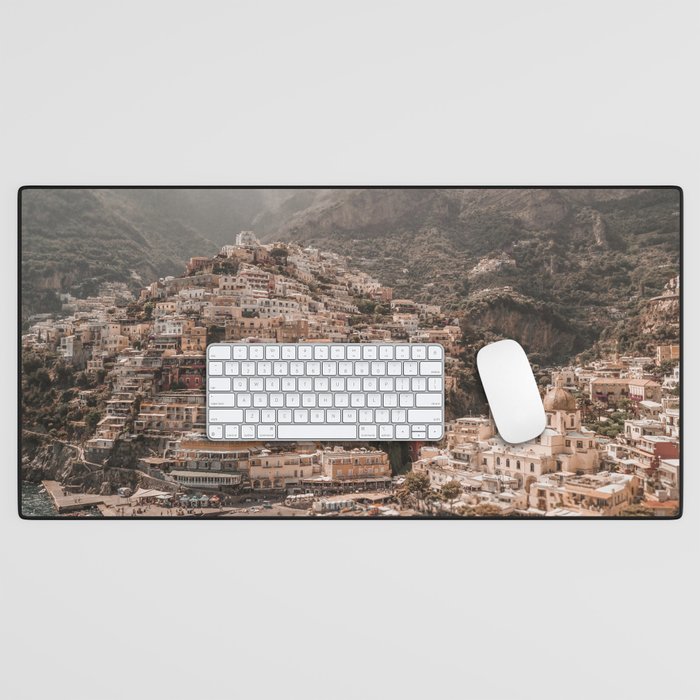 Positano Italy Desk Mat