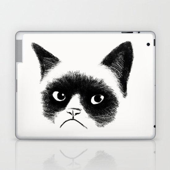 Grumpy Cat Laptop & iPad Skin