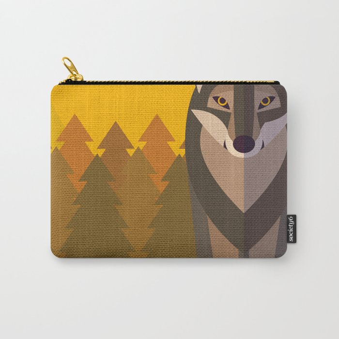 Wolf Carry-All Pouch