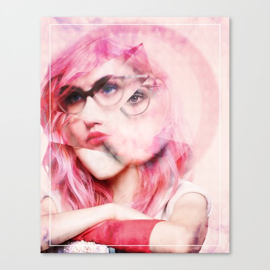 pretty in pink Canvas Print