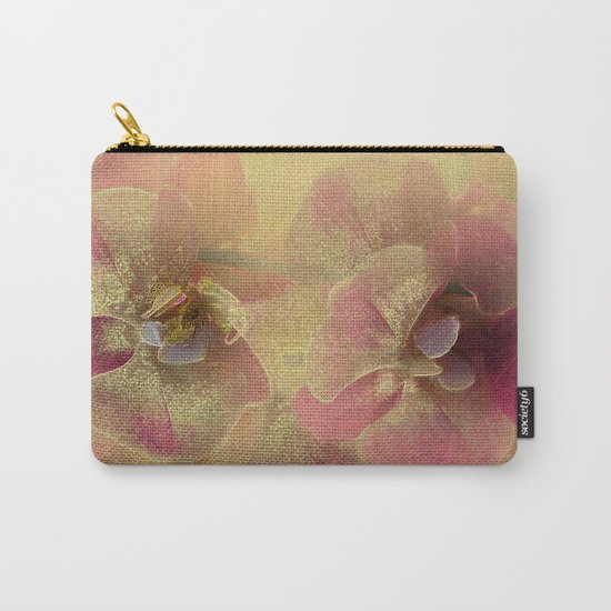 The mystery of orchid(gold). Carry-All Pouch