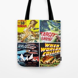 50s Sci-Fi Movie Art Collection #13 Tote Bag