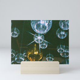 Disco Ball Ceiling Mini Art Print | Discoball, Disco, Discoballs, Sparkle, Curated, Photo 