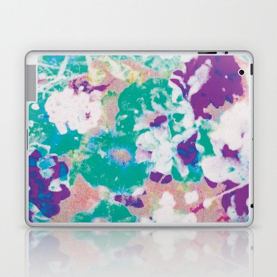 abstract zinnias #22 Laptop & iPad Skin