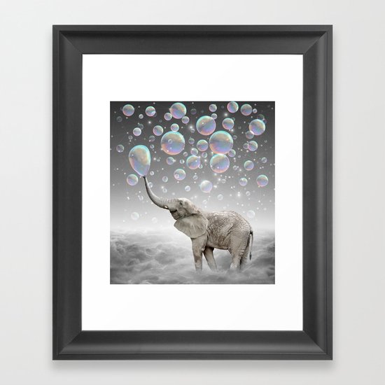 The Simple Things Are the Most Extraordinary (Elephant-Size Dreams) Framed Art Print