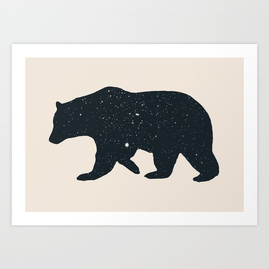 Bär Art Print
