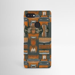 Woven blanket design Android Case