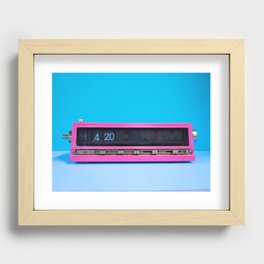 Tune in, Tune out Recessed Framed Print