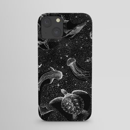 Cosmic Ocean (Black Version) iPhone Case