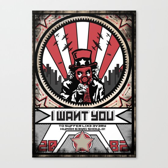 I WANT YOU Canvas Print