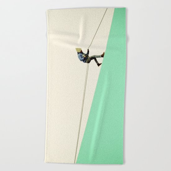 Descent Beach Towel