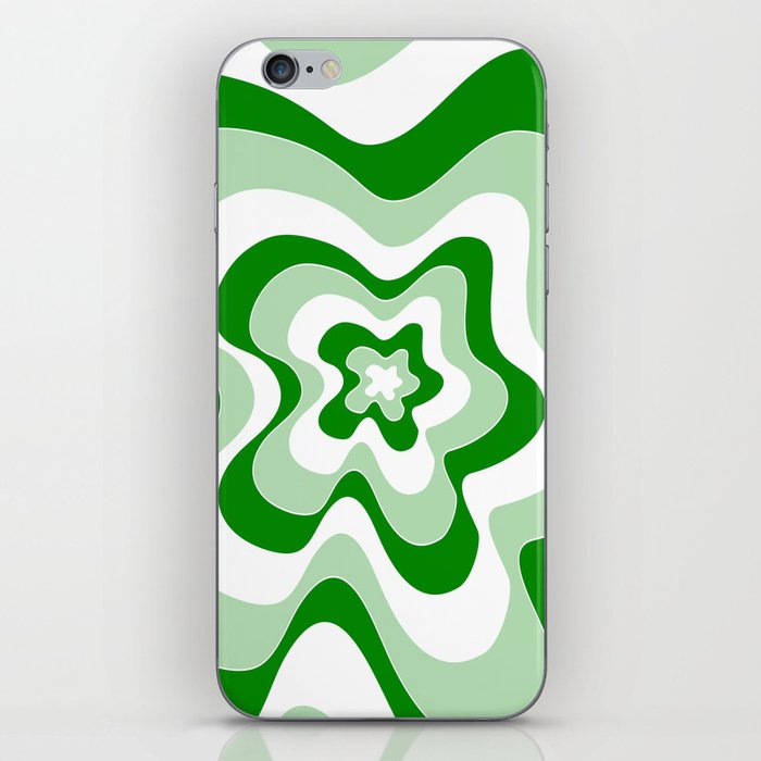Abstract pattern - green. iPhone Skin