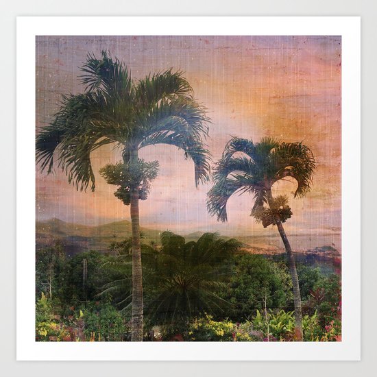 Here Comes The Rain Art Print