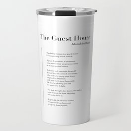 The Guest House by Rumi Travel Mug
