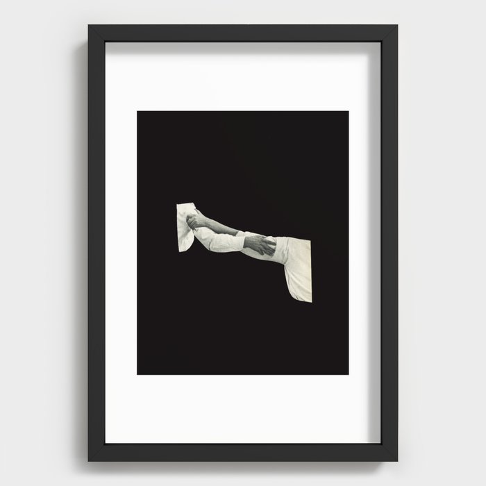 In Arms Recessed Framed Print