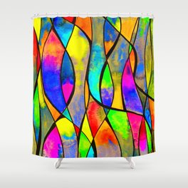 The infinite flow Shower Curtain