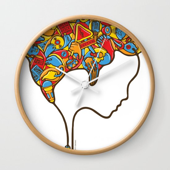 Musical Mind Wall Clock