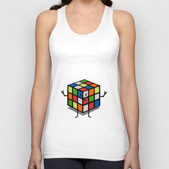 Rebel Rubik Unisex Tank Top