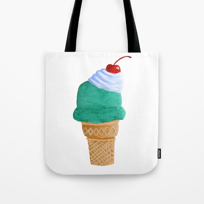 Ice Cream Cone Tote Bag