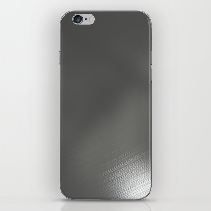 Silver Grey iPhone Skin