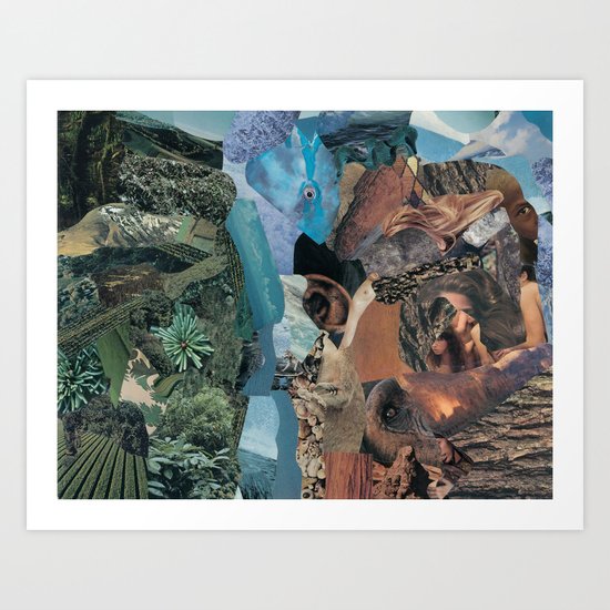 earth vibrations Art Print