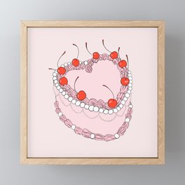 Cherry Princess Framed Mini Art Print