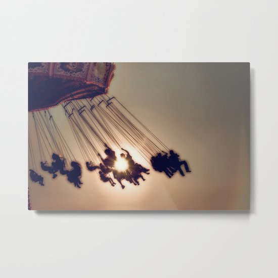 Up In The Air Metal Print