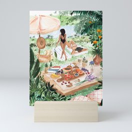 Picnic In the South of France Mini Art Print